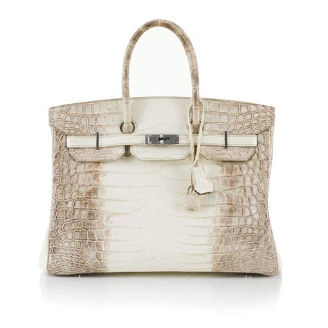 hermes white matte niloticus himalayan crocodile birkin|hermes himalayan birkin bag price.